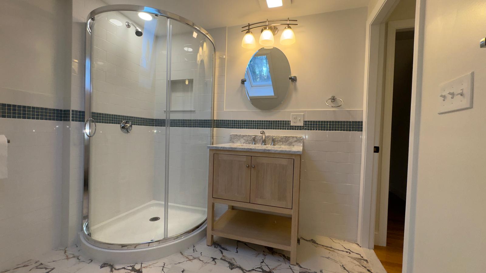 Bath remodeling